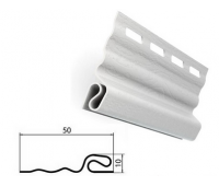 Стартовая планка белая для сайдинга
