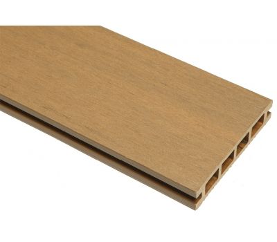 Террасная доска пустотелая CM Decking Серия Mix Тик от производителя  Cm Decking по цене 690 р