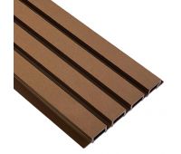 Реечная Фасадная панель Wood-X 219х26 (Шлифованная) Коричневый Реечная Фасадная панель Wood-X 219х26 (Шлифованная) Коричневый