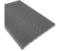 Ступень из ДПК Wood-Х 348х22 Серый 3D Ступень из ДПК Wood-Х 348х22 Серый 3D