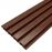 Доска Фасадная из ДПК Wood Рейка Шоколад