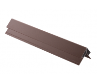 Угол наружный, алюминий Бурый Угол наружный, алюминий Бурый