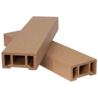 Поручень из ДПК без фактуры Песочный