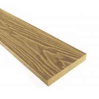 Террасная доска Смарт 3D Полнотелая без паза Дуб Севилья