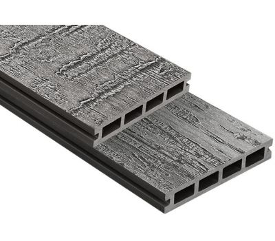 Террасная доска ДПК 3D Virginia/Colorado Тёмно-Серая от производителя  OutDoor по цене 826 р