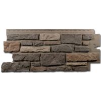 Цокольный сайдинг Creek Ledgestone (Бутовый камень) Bucks County Gray