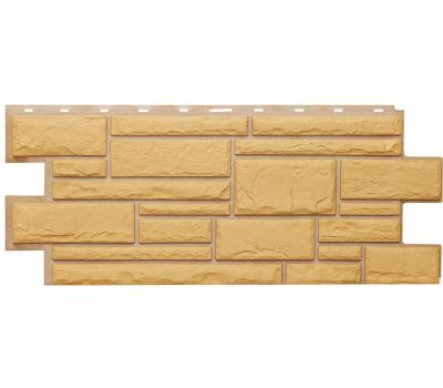 Фасадные панели СЕРИЯ Дикий камень - Бежевый от производителя  Т-сайдинг по цене 580 р