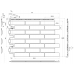 Фасадные панели (цокольный сайдинг)   Кирпич рижский - 02 от производителя  Альта-профиль по цене 651 р