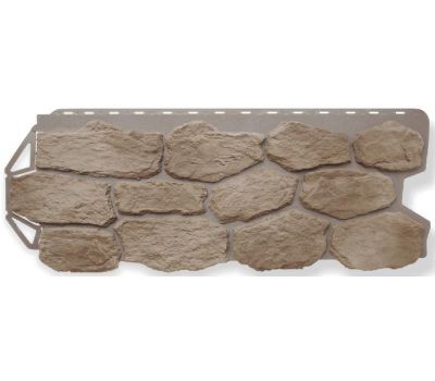 Фасадные панели (цокольный сайдинг)   Бутовый камень Нормандский от производителя  Альта-профиль по цене 741 р