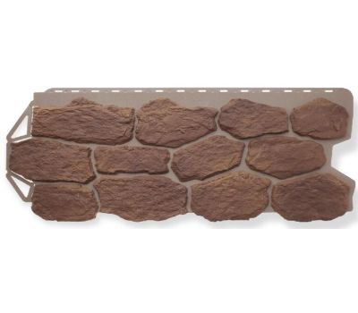 Фасадные панели (цокольный сайдинг)   Бутовый камень Скифский от производителя  Альта-профиль по цене 741 р