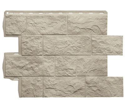 Фасадная панель Туф ЭКО Кремовый от производителя Альта-профиль по цене 573 р Фасадная панель Туф ЭКО Кремовый от производителя Альта-профиль по цене 573 р