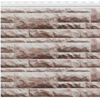 Цокольный сайдинг коллекция AirSide Скандинавский Карибский ром