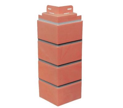 Угол Кирпич красный с прокрашенными швами от производителя SteinDorf по цене 420 р Угол Кирпич красный с прокрашенными швами от производителя SteinDorf по цене 420 р