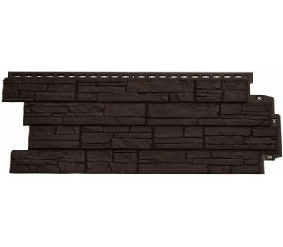 Фасадная панель Сланец Шоколадный (Коричневый) от производителя  Grand Line по цене 457 р