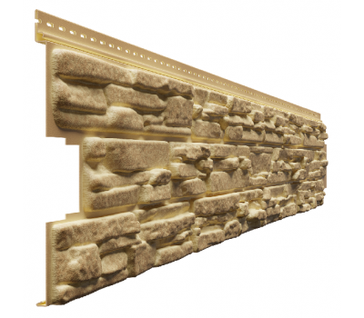Фасадные панели - серия LUX ROCKY под камень Арахис от производителя  Docke по цене 397 р