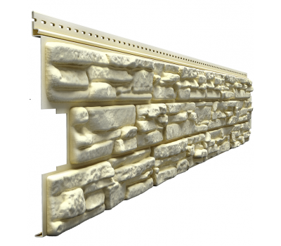 Фасадные панели - серия LUX ROCKY под камень Кешью от производителя  Docke по цене 397 р