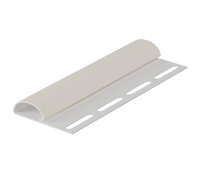 Финишная планка для сайдинга Элит, белая от производителя по цене 300 р Финишная планка для сайдинга Элит, белая от производителя по цене 300 р