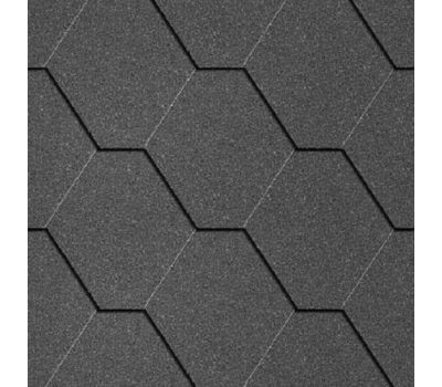 Гибкая черепица Натур Угольно-серый от производителя  Icopal по цене 597 р