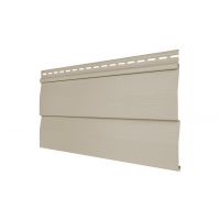 Виниловый сайдинг - Корабельный брус, Бежевый