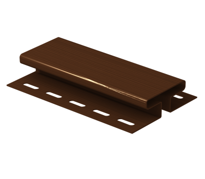 H-планка Классика - Коричневая от производителя  Ю-Пласт по цене 720 р