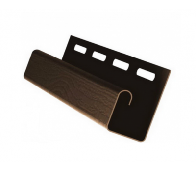 J-профиль (J-trim) коричневый для винилового сайдинга от производителя Россия по цене 260 р J-профиль (J-trim) коричневый для винилового сайдинга от производителя Россия по цене 260 р