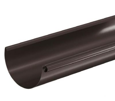 Водосточный желоб RR 32 Тёмно Коричневый 3.00м 125/90 от производителя  Aquasystem по цене 1 407 р
