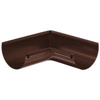 Угол желоба, внутренний 90° RAL 8017 Тёмно Коричневый 150/100