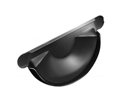 Заглушка желоба Чёрный (RAL 9005) от производителя  Grand Line по цене 310 р