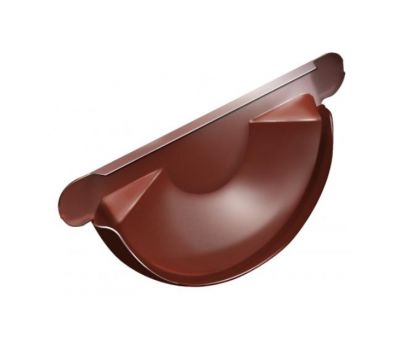 Заглушка желоба Кирпичный (RAL 8004) от производителя  Grand Line по цене 310 р