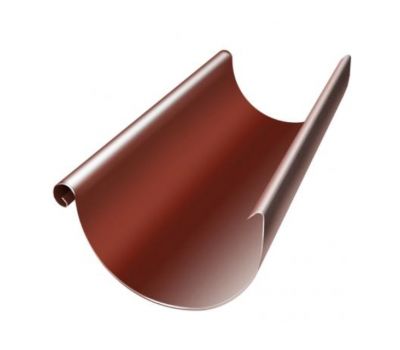 Водосточный желоб 3м Кирпичный (RAL 8004) от производителя  Grand Line по цене 1 740 р