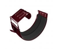 Соединитель для желоба Вишневый (RAL 3005)