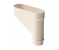 Коллектор для водостока Lux ПВХ Латте